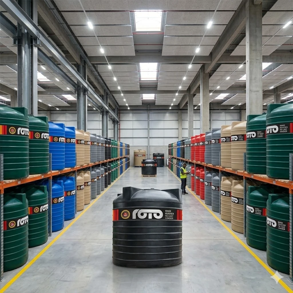 Roto Tank 5000 litres capacity in Kenya